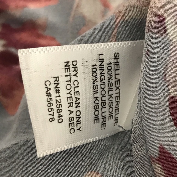 Silk open leg flow style pants - Picture 4 of 4